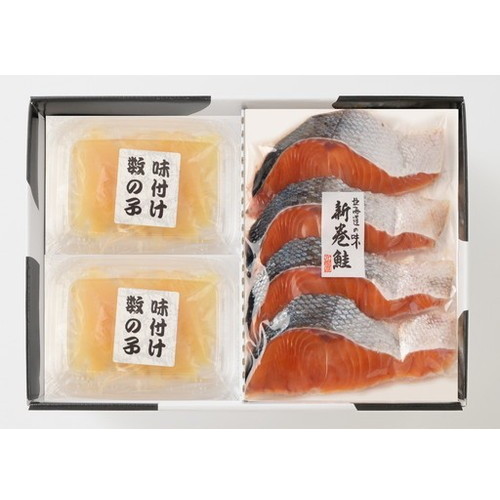 秋鮭と選べるギフト(味付け数の子)