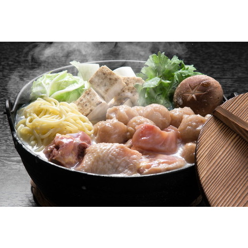 大分「絆屋」おおいた冠地どり鶏白湯鍋セット